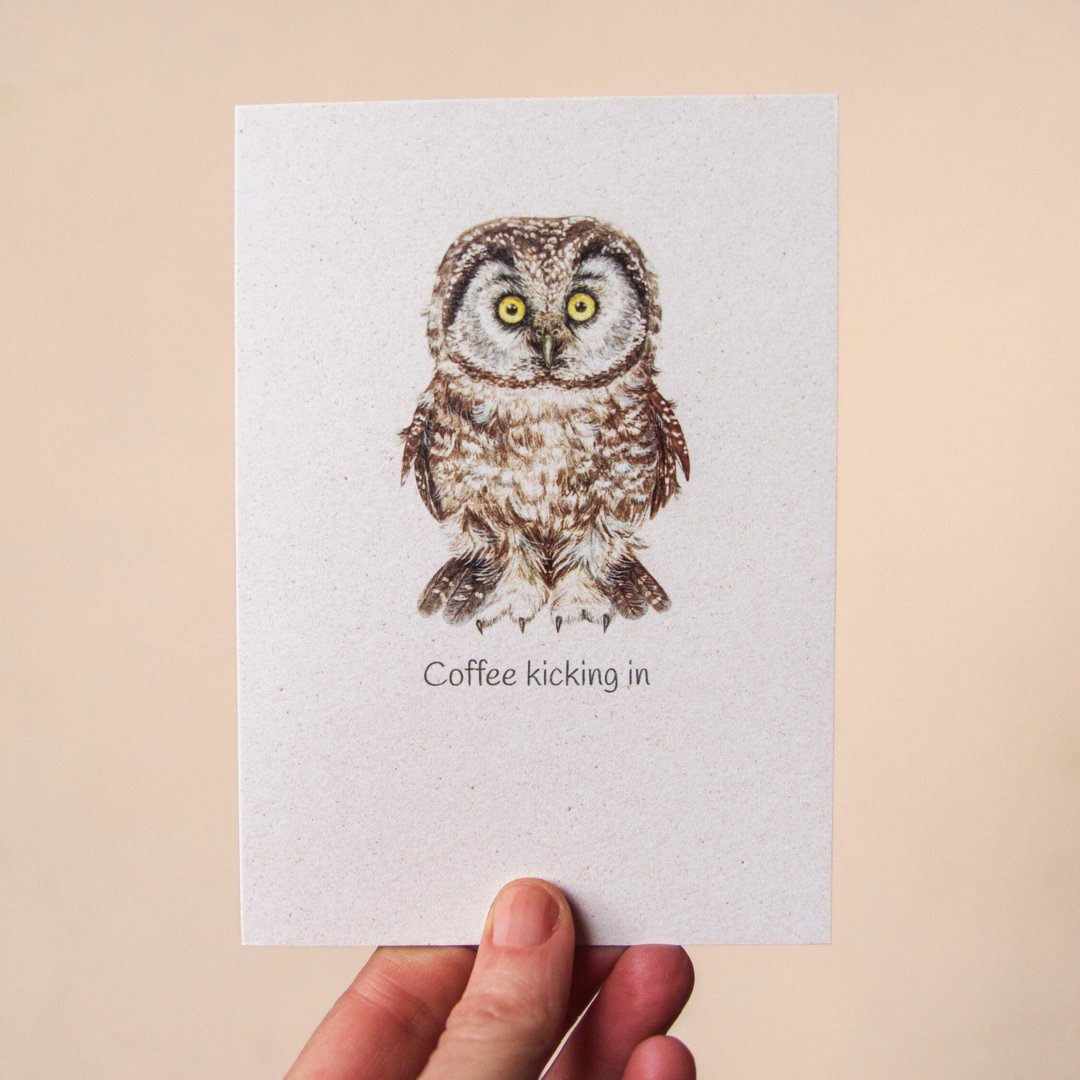 Coffee Lover's Give Back Greeting Card