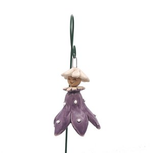 Flower girl lilac/purple 6 cm