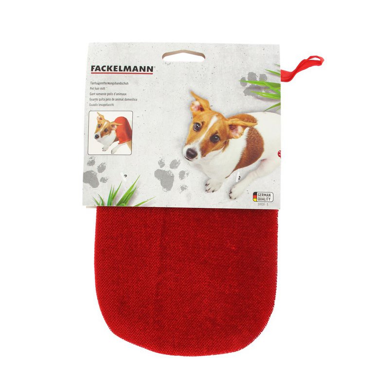 Glove picks up hair for dogs and cats Fackelmann