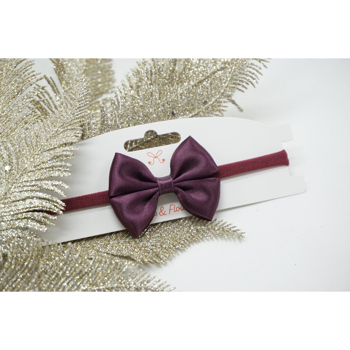 Serre-tête nylon regular mini satin