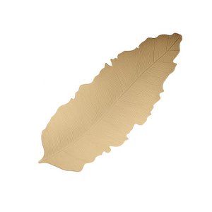 90x34cm Golden Blech Tischläufer