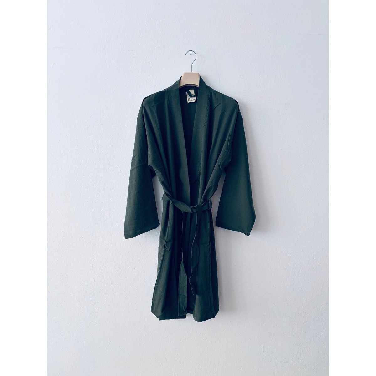 KIMONO - MØRKEGRØN