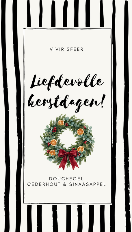 Douchegel - Liefdevolle kerstdagen!