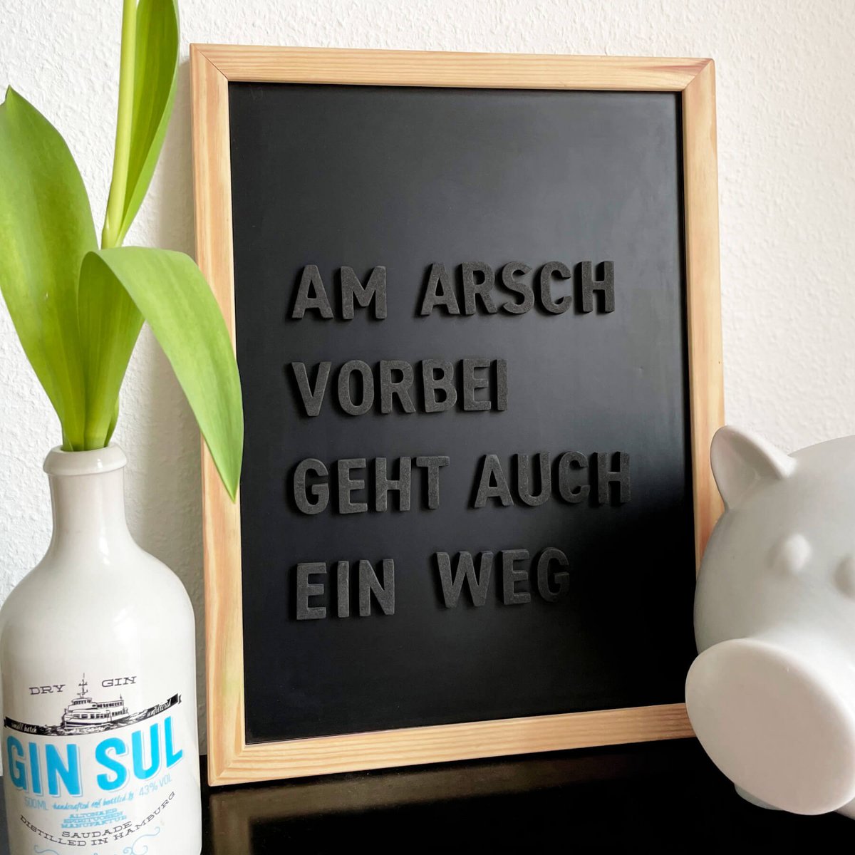 Modern magnetic letters - Unique Colors