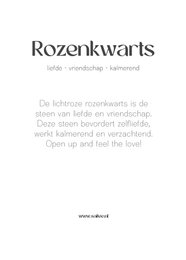 Ædelstensarmbånd i rosenkvarts