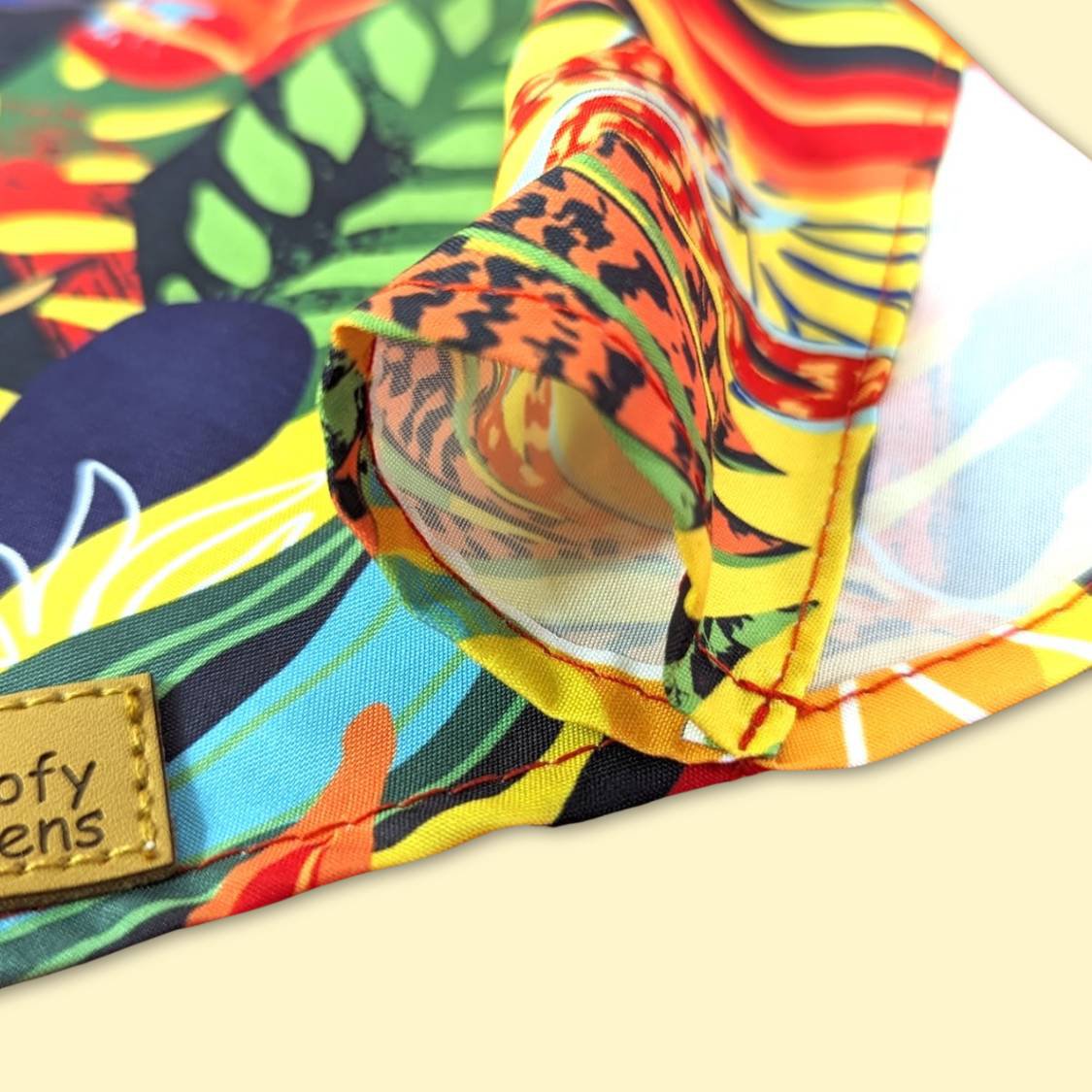 Tropical dog bandana