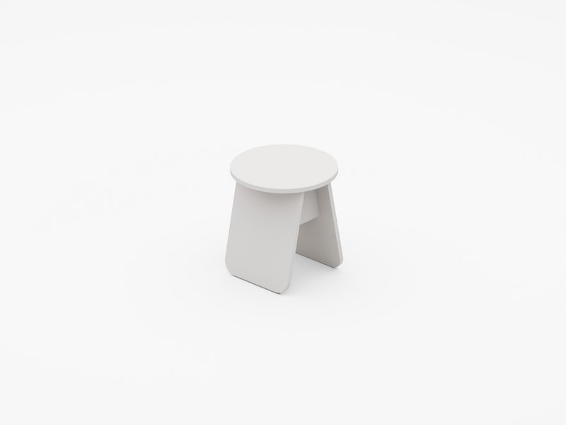 Momoko Side Table, D40xH43cm