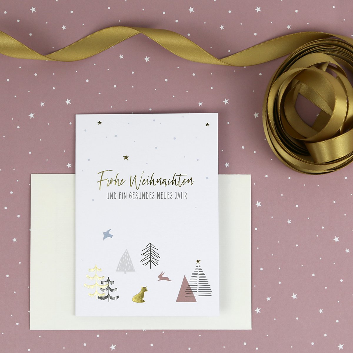 Weihnachtskarte Alma Wald