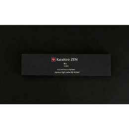 KATAHIRO ZEN - 8" Kochmesser aus 67 Lagen japanischem VG-10 Leiterdamast mit Hammerschlag, Griff aus Fibercarbon