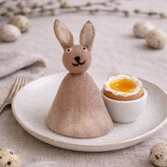 Egg Warmer bunny creme