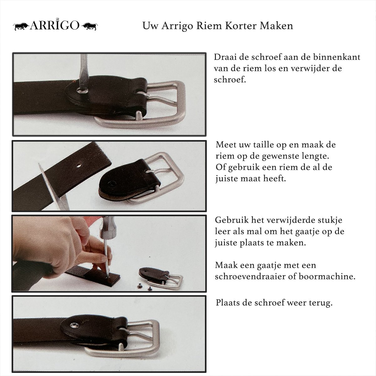 Ceinture en cuir - 3 cm de large - Ceinture Homme Cuir - Ceinture Femme Cuir Véritable