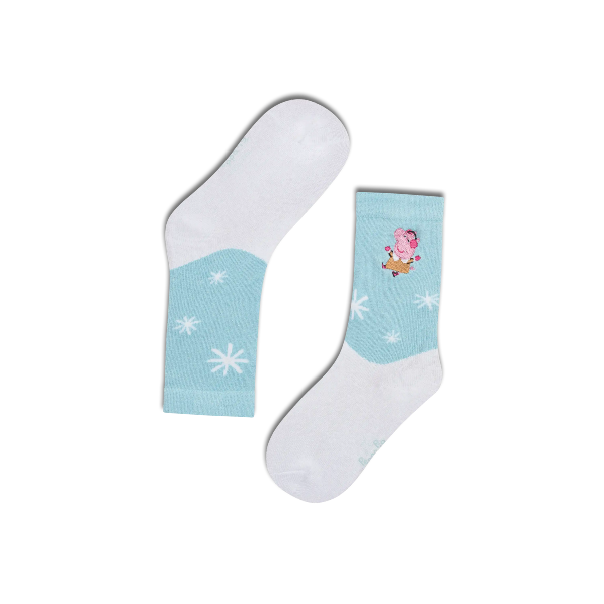 koaa – Peppa Wutz « Winter Time » – Easy Chaussettes bleu/blanc