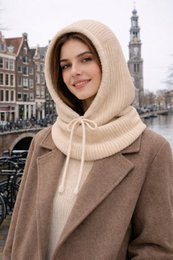 TikTok Hype 2026 Sturmhaube Damen – 10+ Farben – Schal & Mütze – Warm – Trendy