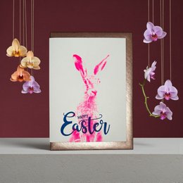 Happy Easter Foto pink