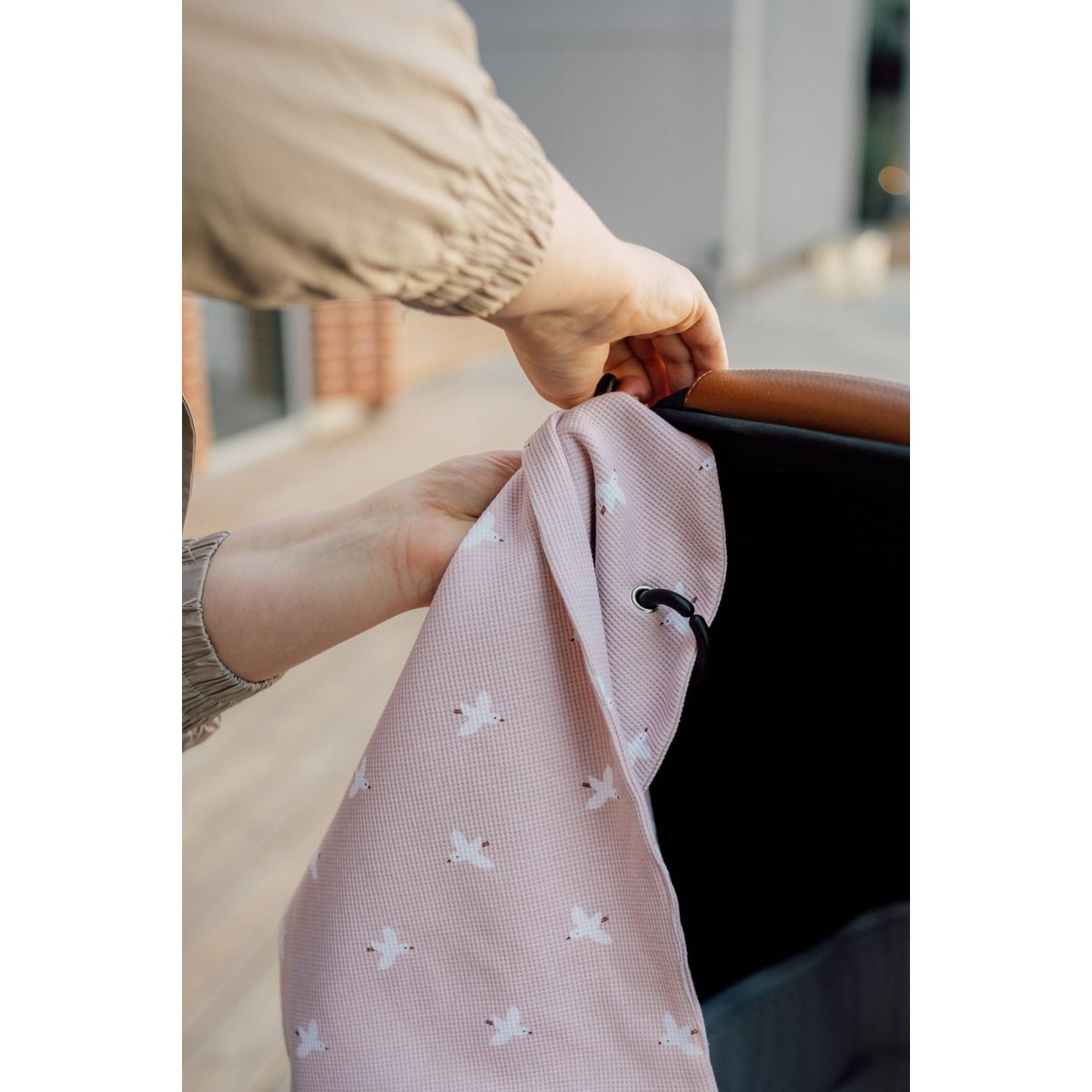 TISU stroller cover, Rose