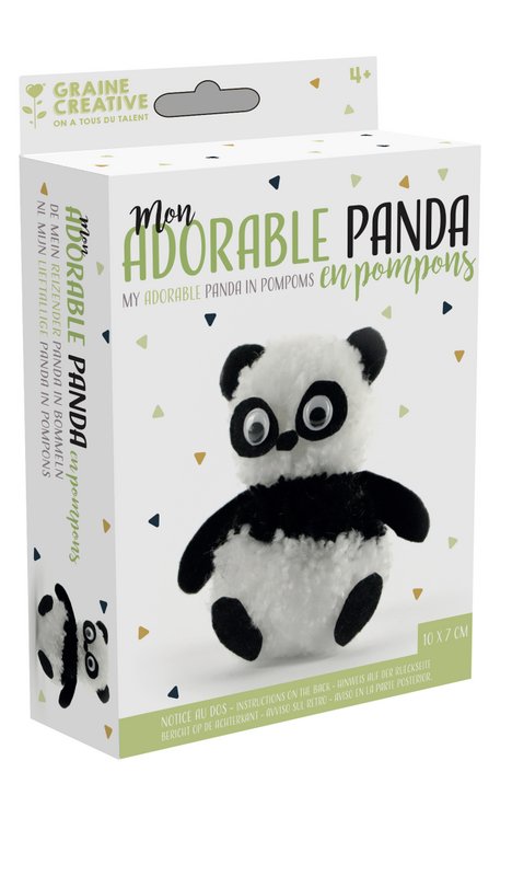 DIY POMPON KIT PANDA