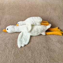 Gilly Goose Grote Knuffel – XXL Knuffelgans 90 cm | Zachte Babyknuffel