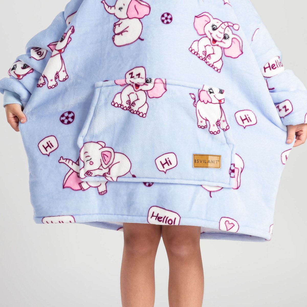 Vitapur - Kids hoodie/blanket - Elephant
