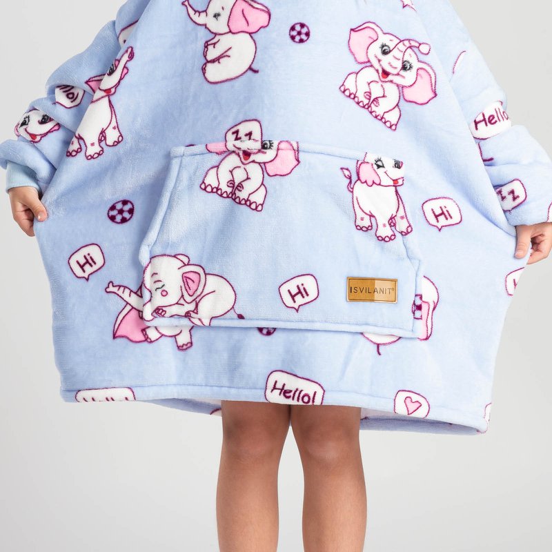 Vitapur - Kids hoodie/blanket - Elephant