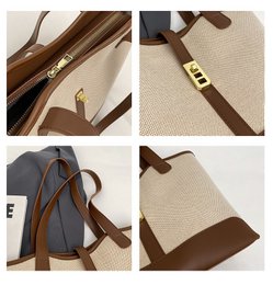 AnBeck 'Be classy' canvas shoulder bag