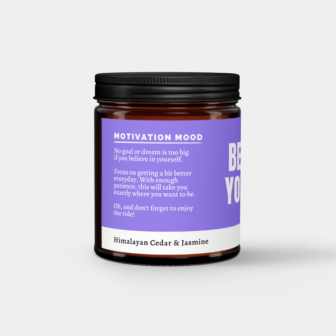Vela de Regalo – MOTIVATION MOOD – Cera de Soja Artesanal Perfumada