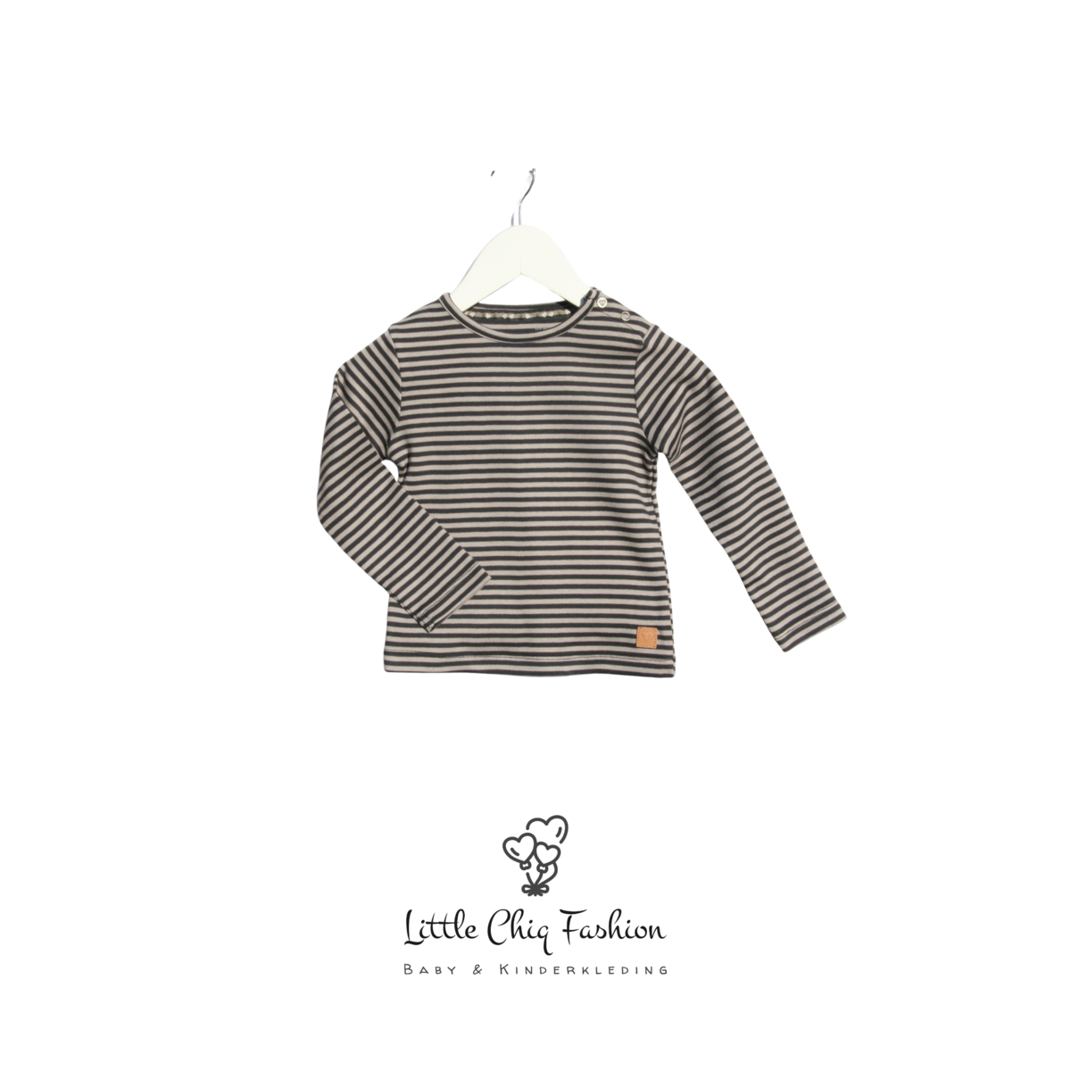 Little Chiq Baby T-shirt à manches longues rayé