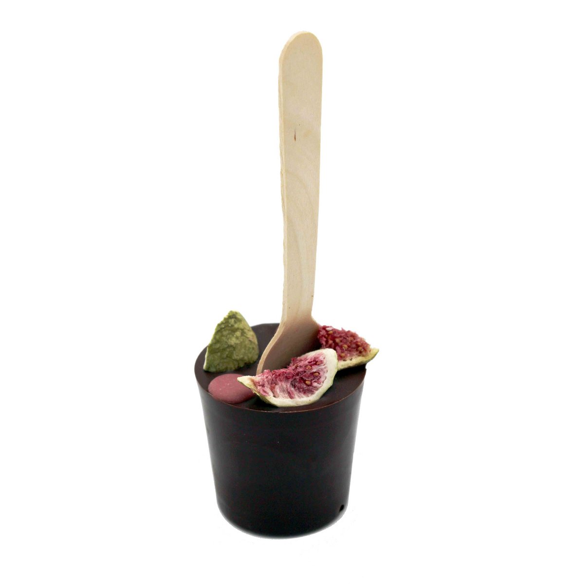 Ritonka Hot Stick Ciemna czekolada z rubinową stalówką i figami 60g
