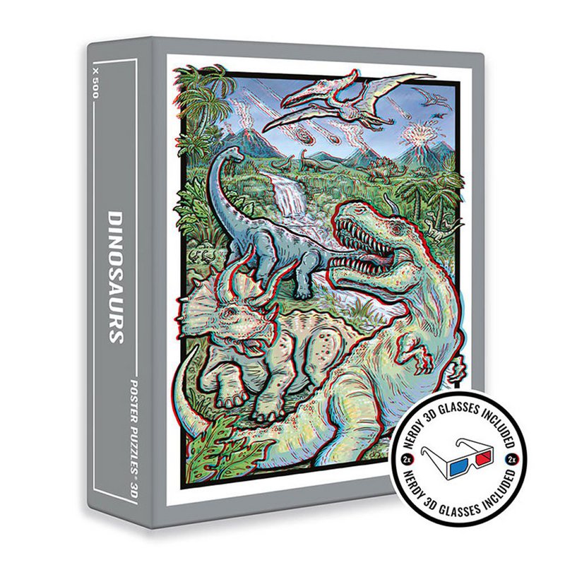 Dinosaurier 3D Puzzle (500 Teile)