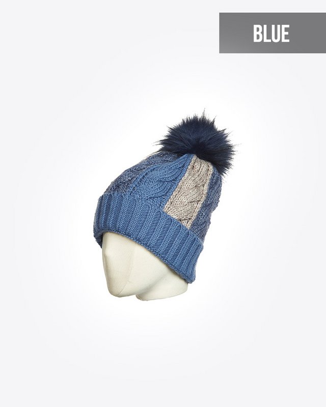 Bonnet Femme avec Pompon : HERCAN