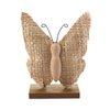 Schmetterling auf Holzbasis 14 cm VE 12