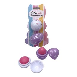 Lot de 2 gloss à lèvres dans une boîte Lapin de Pâques