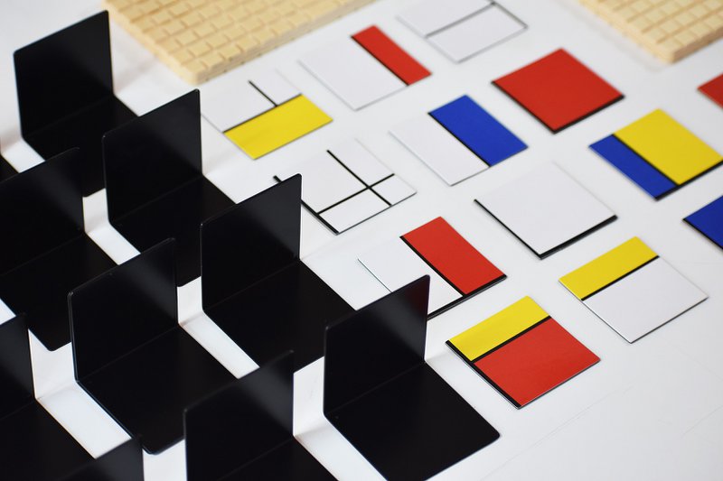 HOUSE of Mondrian Art Konstruktionsspielzeug