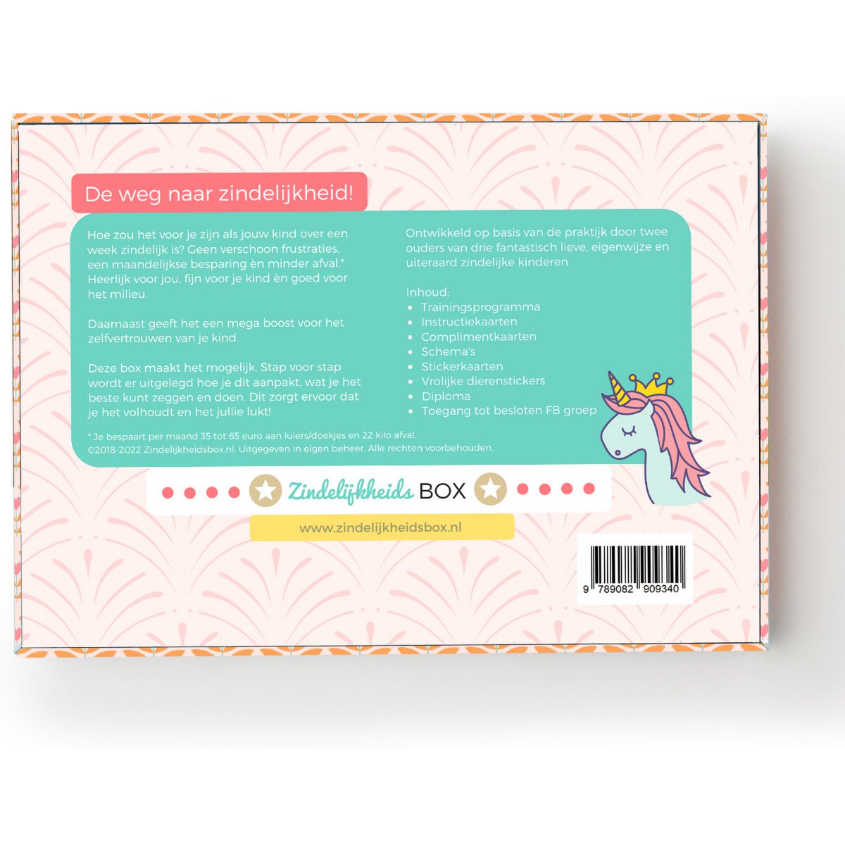 Zindelijkheidsbox - Meisje editie - Zindelijkheidstraining kind - Peuter - Leren op het potje / naar de wc