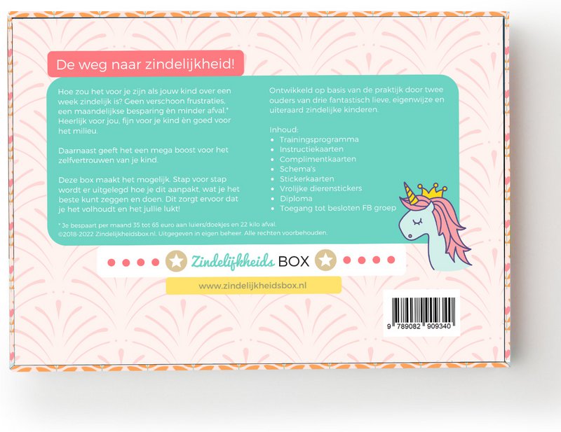 Zindelijkheidsbox - Meisje editie - Zindelijkheidstraining kind - Peuter - Leren op het potje / naar de wc