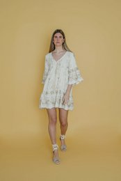 White gala dress