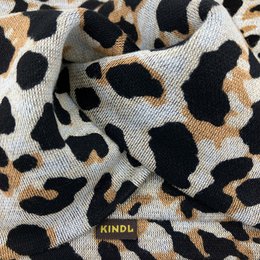 Leo pandebånd Hårband Animal Print Ponte Jersey