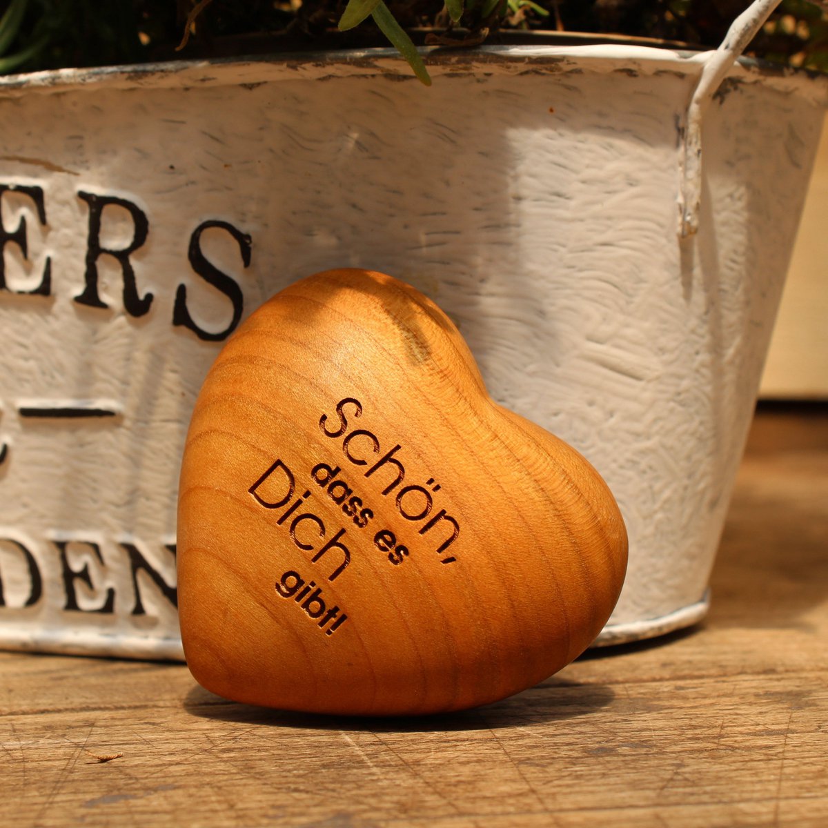 Grazie cuore di legno Bello che tu esisti!
