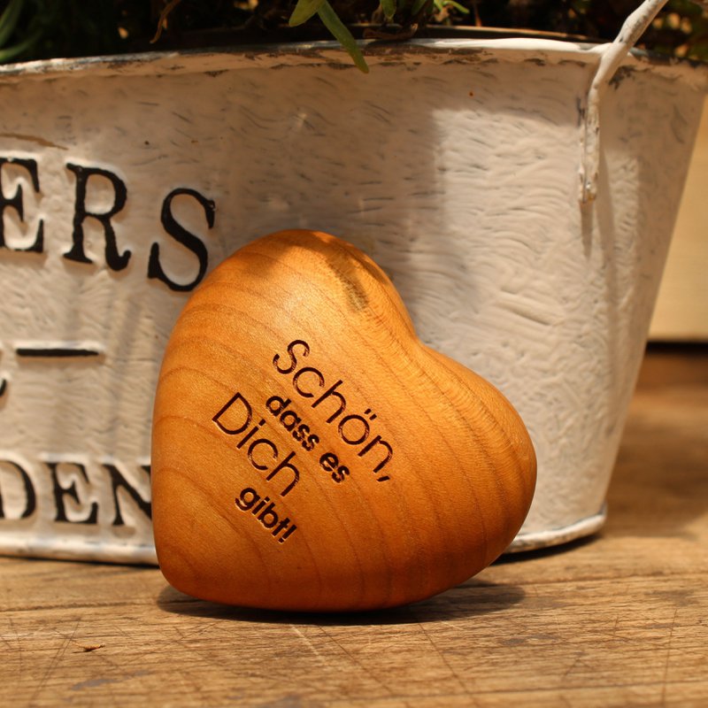 Thankgoods houten hart Leuk dat je bestaat!