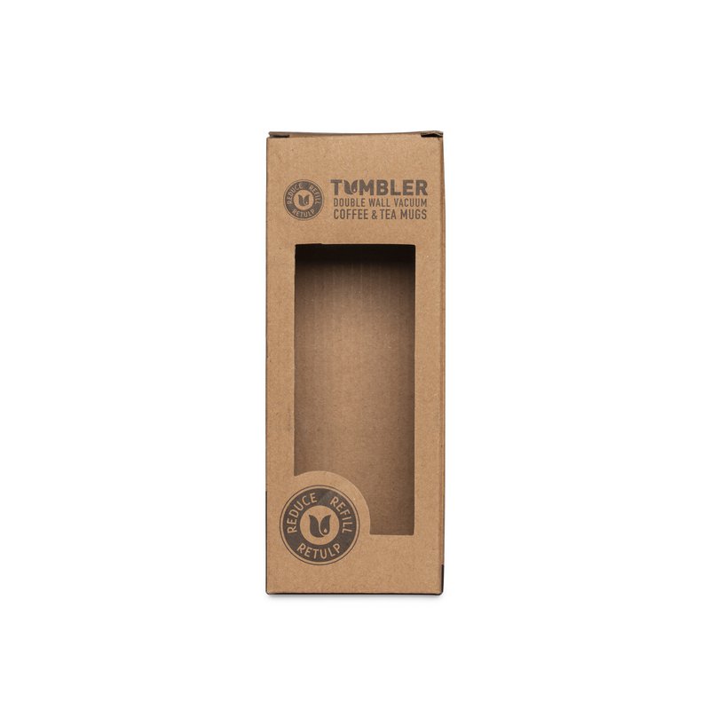 Gobelet Mug isotherme double paroi Gris 300 ml