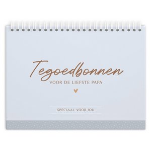 Fyllbooks Tegoedbonnen boekje voor de liefste Papa