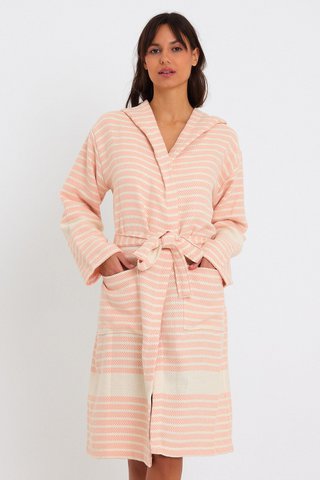 Marmara Bathrobe - Pink