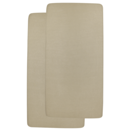 Taupe aus angebrachtem Blatt Jersey