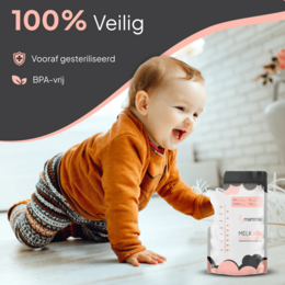 Torebki do przechowywania mleka matki z dzióbkiem - 300 ML - nie zawierają BPA