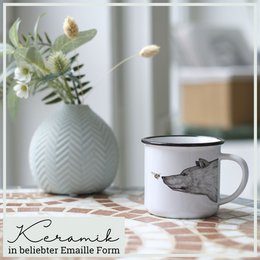 Keramiktasse – Die Begegnung