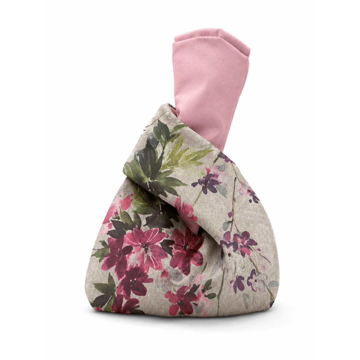 Romantic Japanese knot bag