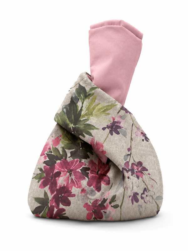 Romantic Japanese knot bag