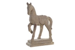 FIGURINE EN RÉSINE 54X19X50 CHEVAL FD197281