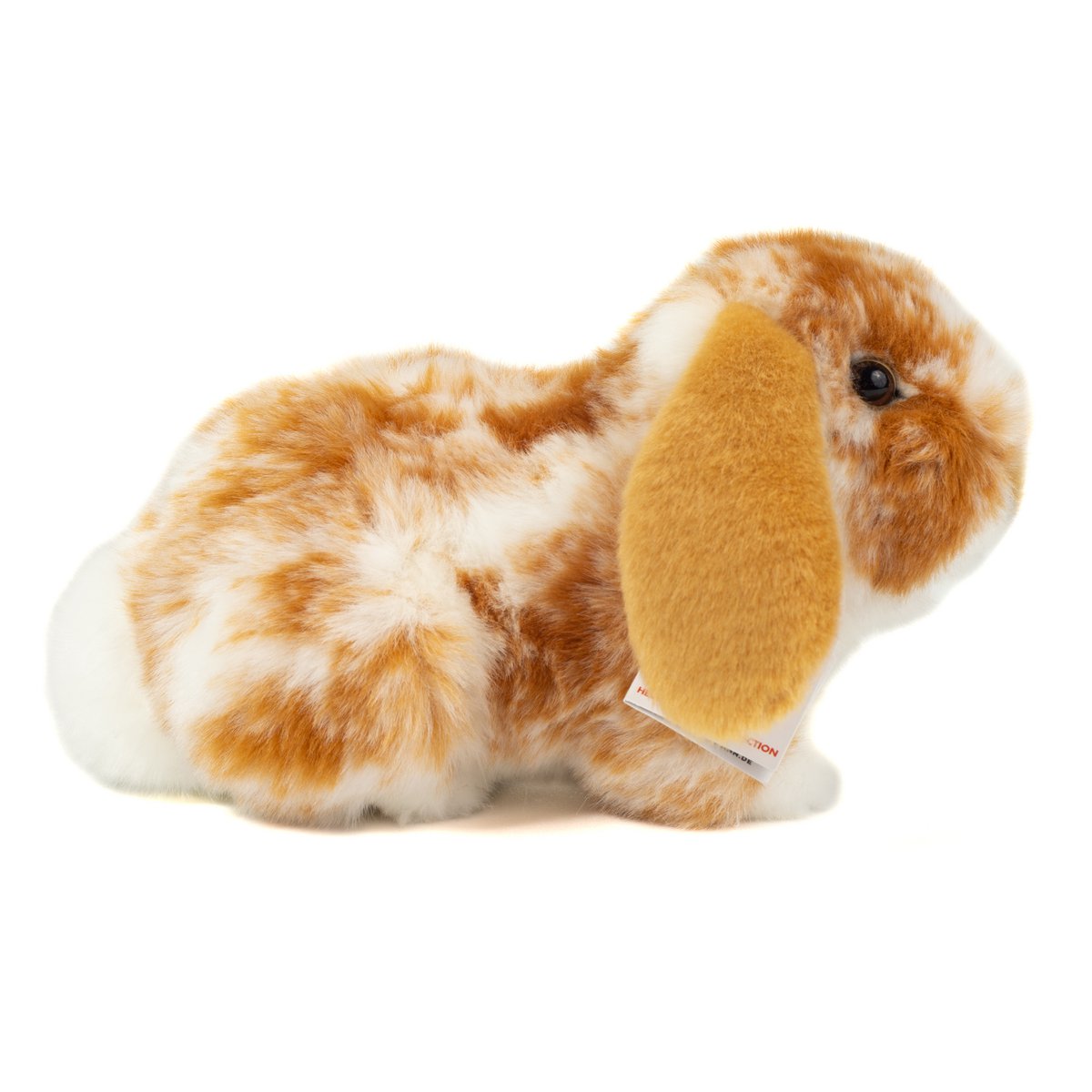Ram rabbit light brown and white spotted 23 cm - plush toy - stuffed animal