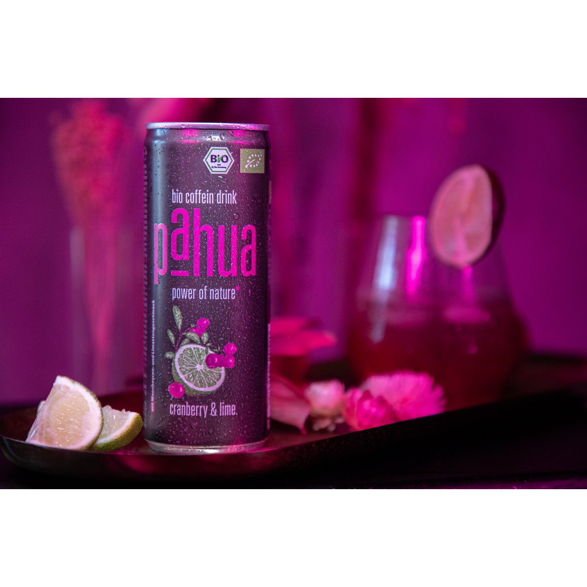 Limonata Bio Koffein Lime Mirtillo Rosso | Alternativa alla bevanda energetica Natürliche