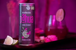 Bio Koffein Limonade Cranberry-Limette | Natürliche Energy-Drink-Alternative